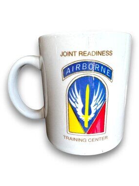 Vintage Joint Readiness Training Center Airborne JRTC Military Coffee Mug 507th
